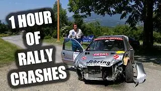 Full Send! 1 Hour of Non-Stop Rally Crashes & Mistakes! Part 2!