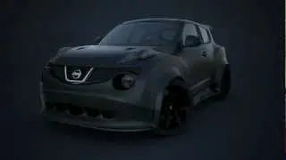 Nissan Juke-R turntable test