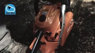 See how the Fast Idle function works on an ECHO chainsaw.