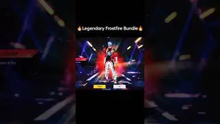 😍🔥Free Fire Frostfire Bundle Spin | New Legendary Bundle Free Fire |