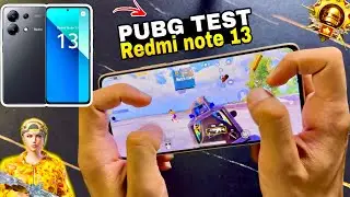 Redmi Note 13 PUBG Test 🔥 Smooth Gameplay? FPS + Graphics Test | Gaming Review 2025