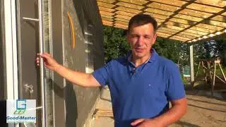 Выносной Монтаж входной двери Hörmann (Hormann)  в утеплителе стены
