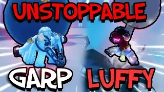 Raiding Public Servers As Garp And Luffy [GPO]