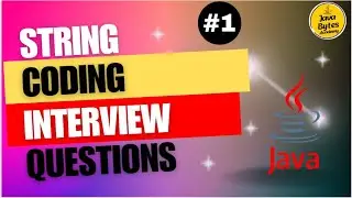 String Coding Interview Question Part-1 2024