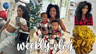 CHRISTMAS FAMILY PHOTOSHOOT| BLOW DRY NATURAL HAIR| CLOSET DECLUTTER| ACKEE RECIPE| GYM ROUTINE