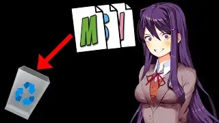 Deleting Yuri's File, But She has Control AND - Just Yuri Mod