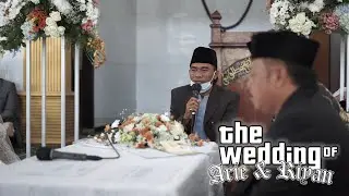 Khotbah Nikah dan Akad Nikah Arie & Riyan