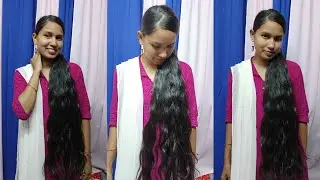 I tried zig zag ponytail hairstyle || Requested video || Ponytail hairstyle