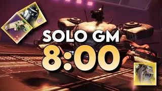 Solo Fallen S.A.B.E.R Grandmaster in 8 Minutes! (8:00)