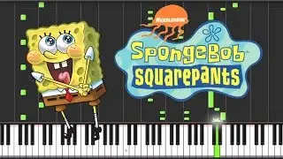 The Rake Hornpipe (Spongebob Squarepants Production Music) - Synthesia