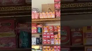 House Sparrow In Grocery Shop