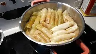 BEN YAPTIM SİZ YAPMAYIN!LAHANA SARMASI VE KURU DOLMA #SOĞAN EKTİM😊