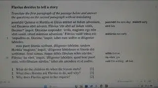 Oxford Latin course Book 1. Capitulum 6. Dialogus 2. Pronintiatus classicus.