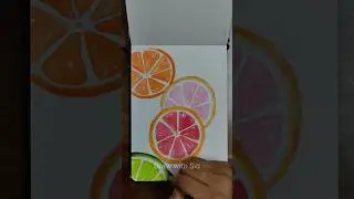 How to Paint Tasty Oranges?😋 