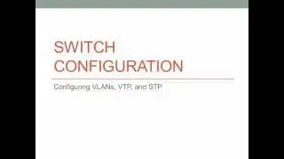 Switch Configuration