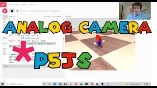 Analog 3D Camera Movement in p5js