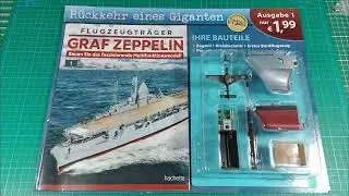 Graf Zeppelin Hachette/Model Maker Flugzeugträger 1:200 Ausgabe 1