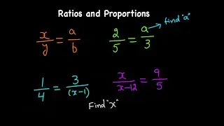 Writing Ratios and Proportions (How to find an unknown in proportions)