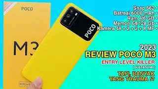 1 jutaan MENANG BANYAK! - Review Poco M3 Di Tahun 2023 Masih Worth-it Kah | Batre Badak Dan SOC Adem
