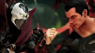 MK11 Spawn Ermac skin for Mortal Kombat 1 vs Superman Homelander