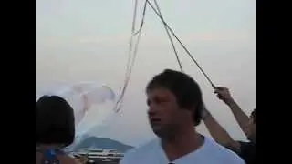 Развлечения на вечерней набережной Ялта Крым