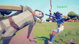 Assasin vs every Breadstick unit (same price) [TABS]