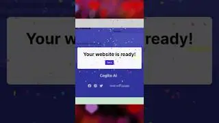 Ai Website Maker | Make website with just one click with Ai 😄 