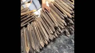 Amazing Process of making wooden shuttles #manufacturing #wood #woodworking #shorts