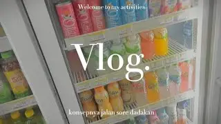 My Mini Vlog Today | jalan sore, beli map, beli jajan di Indomaret | Vlog Indonesia✨💖