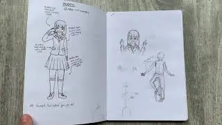 DIY sketchbook tour (mid 2018 - early 2019) [non-narrated version]