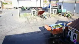 Timelapse vendimia en la bodega 2018