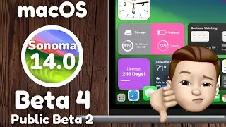 macOS 14 Beta 4 - What's New