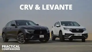 Honda CR-V & Maserati Levante - Practical Companions | YallaMotor