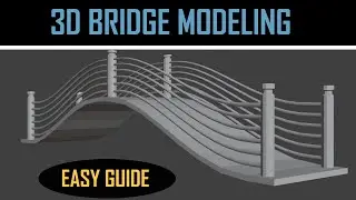 blender 2.81 3D bridge modeling