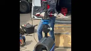 Врезка под давлением Tonisco в ПЭ100 SDR11 315 через Кран шаровый 63 (ПЭ100 SDR11)
