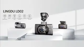 LINGDU 3 channel 5K Dash camera LD02