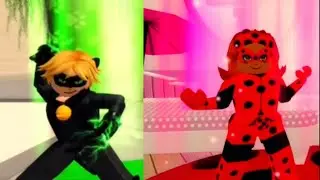 Cat Noir and Scarabella transformations!