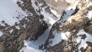 Terminal Cancer Chute Wicked epic snowmobile climb!