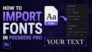 How to Import Fonts in Premiere Pro? (Quick Tutorial)