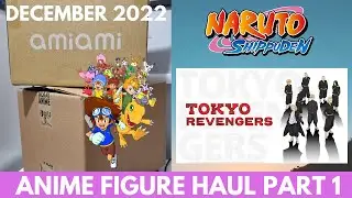 Anime figure haul December 2022 Part 1 | Tokyo revengers, Digimon Adventure & Naruto Shippuden