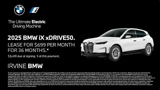 Lease a 2025 BMW iX from Irvine BMW | Orange County