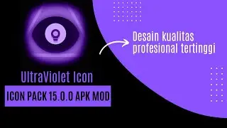 Ultraviolet - Stealth Purple Icon Pack 2.0 Apk mod