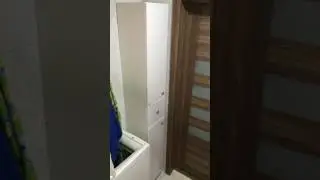 Пенал в ванную айсберг классик 30. Отзыв. Мебель в ванную.