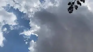 Beautiful sky gone angry.  FREE TIME LAPSE