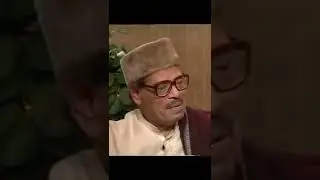 Manna Dey Speak about Bhimsen Joshi