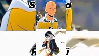 Saitama Vs Ren Fuji #anime #saitama #opm #shorts #edit