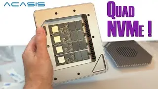 DATA 4 DAYZ !  -- Acasis 4 Bay RAID NVMe SSD Enclosure (Thunderbolt 3/4)