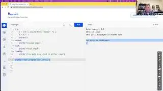 Python 10 Error handling with try, except, else and finally
