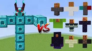 OP Ignis vs All Minecraft Bosses - Minecraft Mob Battle