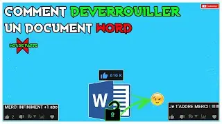 comment déverrouiller un document Word